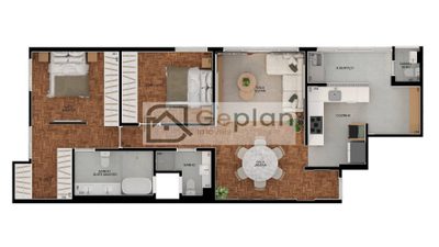 Apartamento, 2 quartos, 98 m² - Foto 4