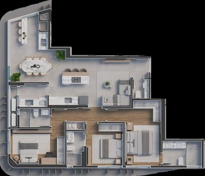 Apartamento, 3 quartos, 116 m² - Foto 4