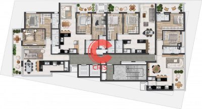 Apartamento, 3 quartos, 70 m² - Foto 2