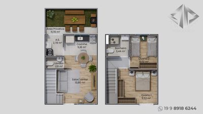 Casa, 2 quartos - Foto 4