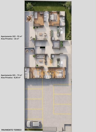 Apartamento, 2 quartos, 56 m² - Foto 5