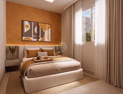 Apartamento, 2 quartos, 40 m² - Foto 3