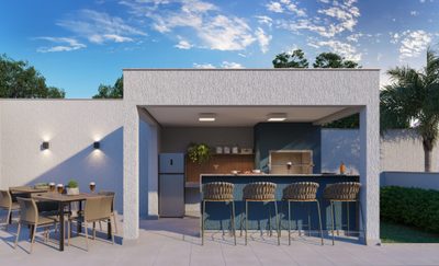 Casa, 1 quarto, 38 m² - Foto 3
