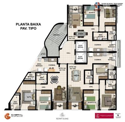 Apartamento, 2 quartos, 67 m² - Foto 3