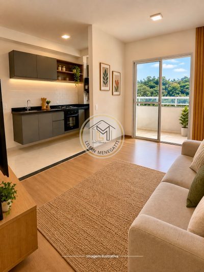 Apartamento, 3 quartos, 60 m² - Foto 1