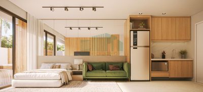 Apartamento, 1 quarto, 21 m² - Foto 4