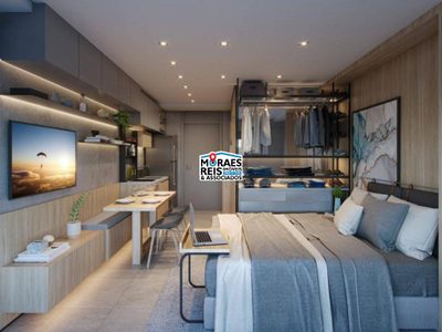 Apartamento, 1 quarto, 27 m² - Foto 1