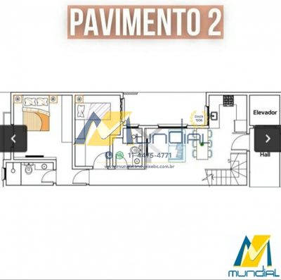 Apartamento, 2 quartos, 43 m² - Foto 1