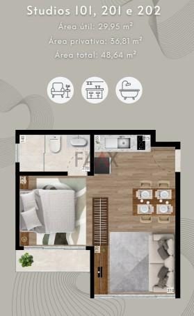 Apartamento, 29 m² - Foto 3