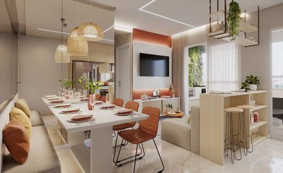 Apartamento, 2 quartos, 44 m² - Foto 1