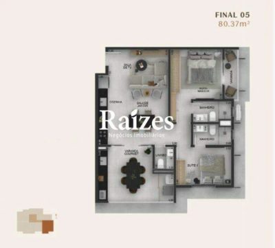 Apartamento, 2 quartos, 10 m² - Foto 3