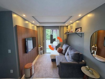 Apartamento, 2 quartos, 60 m² - Foto 2