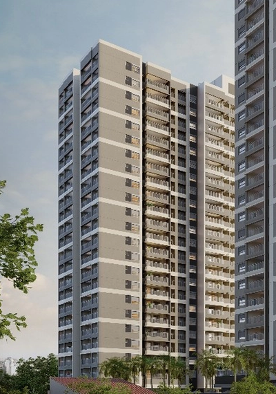 Apartamento, 2 quartos, 43 m² - Foto 1