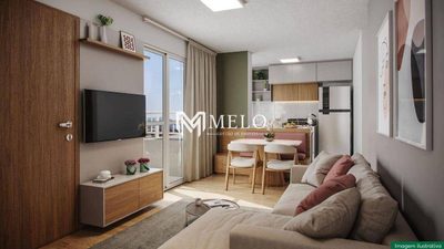 Apartamento, 2 quartos, 40 m² - Foto 1