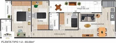 Cobertura, 3 quartos, 139 m² - Foto 4