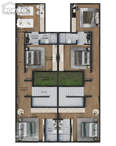 Casa, 4 quartos, 196 m² - Foto 2