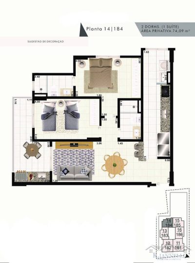 Apartamento, 2 quartos, 70 m² - Foto 5
