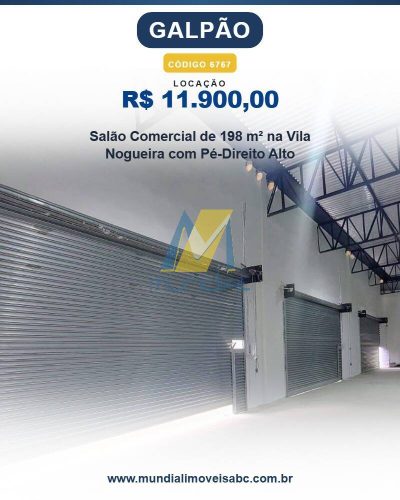 Depósito-Galpão, 198 m² - Foto 1