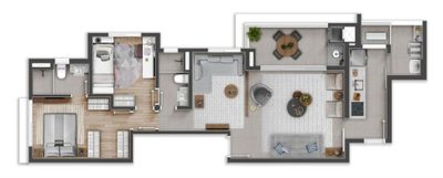 Apartamento, 3 quartos, 81 m² - Foto 4