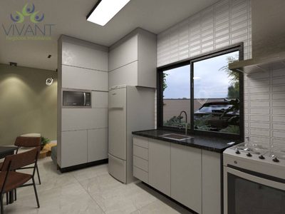 Sobrado, 2 quartos, 62 m² - Foto 3