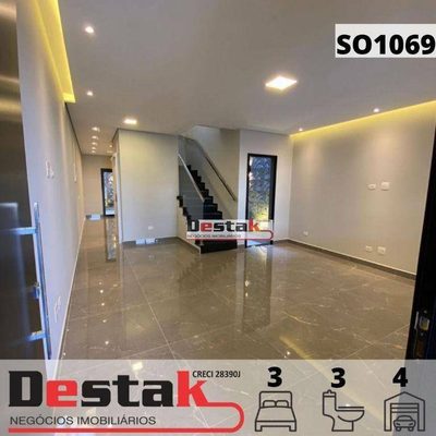 Sobrado, 3 quartos, 164 m² - Foto 1