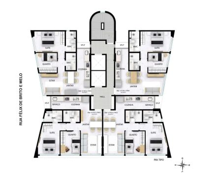 Apartamento, 2 quartos, 50 m² - Foto 4