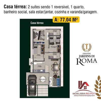 Casa de Condomínio, 2 quartos - Foto 5