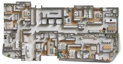 Apartamento, 2 quartos, 81 m² - Foto 2