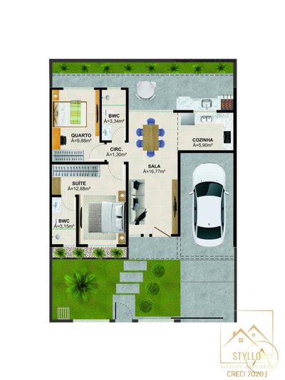 Casa, 2 quartos, 75 m² - Foto 5