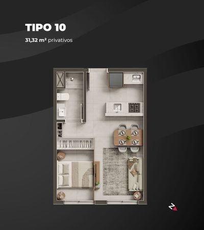 Apartamento, 1 quarto, 75 m² - Foto 4