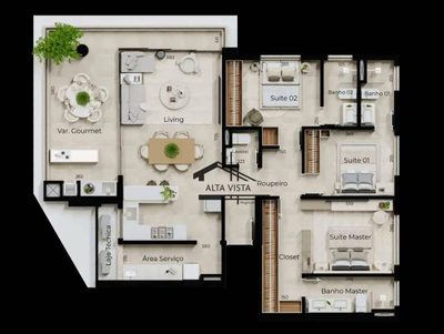 Apartamento, 3 quartos, 111 m² - Foto 5