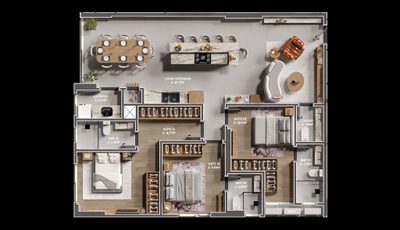 Apartamento, 2 quartos, 80 m² - Foto 5