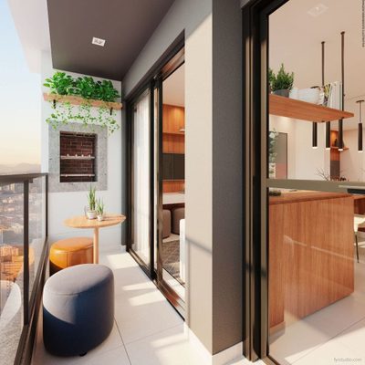Apartamento, 2 quartos, 56 m² - Foto 3
