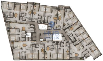 Apartamento, 1 quarto, 47 m² - Foto 3