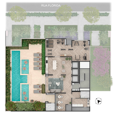 Apartamento, 1 quarto, 31 m² - Foto 2