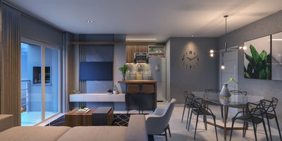 Apartamento, 2 quartos, 59 m² - Foto 2