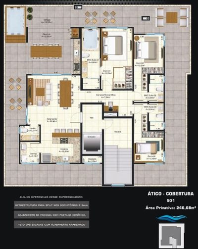 Apartamento, 3 quartos, 79 m² - Foto 4