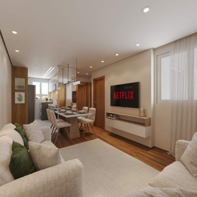 Apartamento, 2 quartos, 43 m² - Foto 1