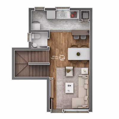 Casa, 2 quartos, 79 m² - Foto 2