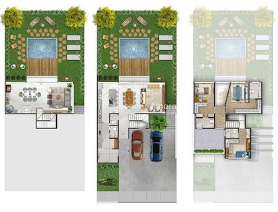 Casa de Condomínio, 3 quartos - Foto 4