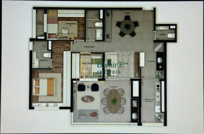 Apartamento, 3 quartos, 102 m² - Foto 3