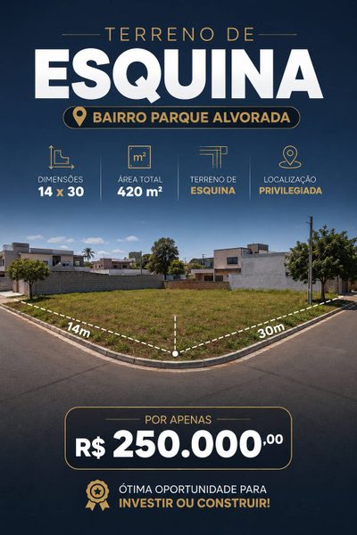Terreno, 420 m² - Foto 1