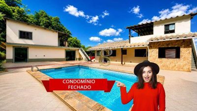 Casa de Condomínio, 5 quartos - Foto 1