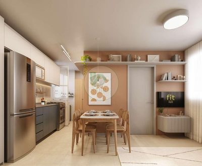 Apartamento, 2 quartos, 34 m² - Foto 2