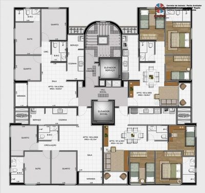 Apartamento, 3 quartos, 60 m² - Foto 4