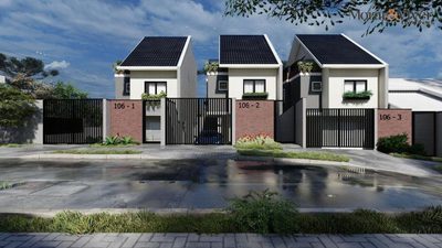 Sobrado, 3 quartos, 107 m² - Foto 2