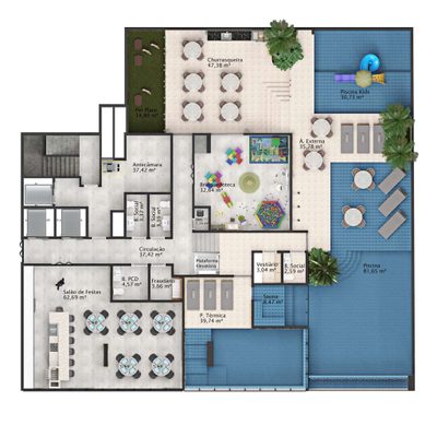 Apartamento, 2 quartos, 90 m² - Foto 1