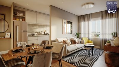 Apartamento, 2 quartos, 52 m² - Foto 1