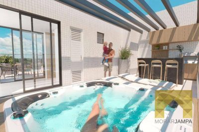 Cobertura, 3 quartos, 83 m² - Foto 2