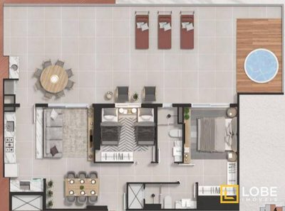 Apartamento, 2 quartos, 165 m² - Foto 1